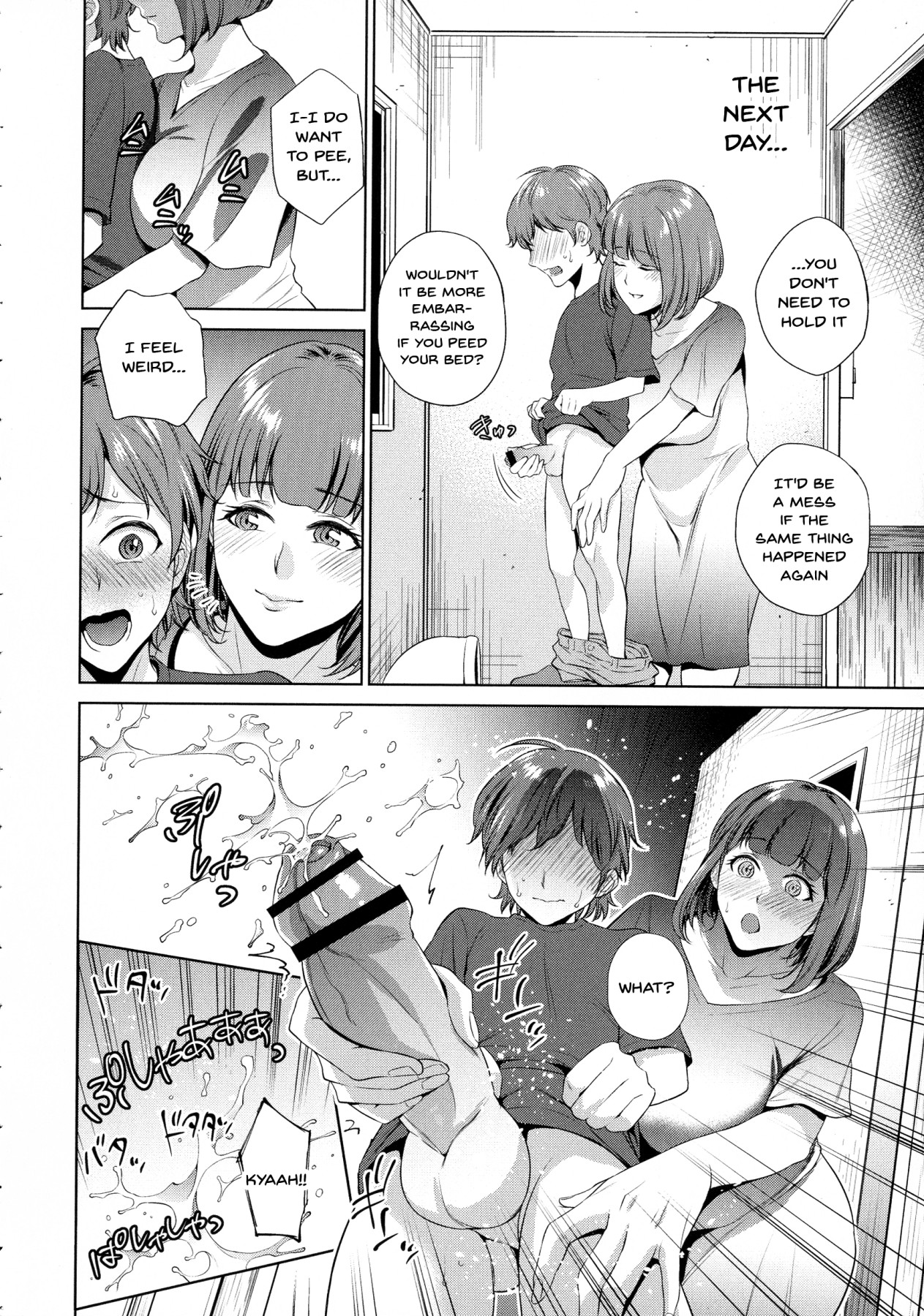 Hentai Manga Comic-The Day I Connected With Mom Ch.1-2-Read-34